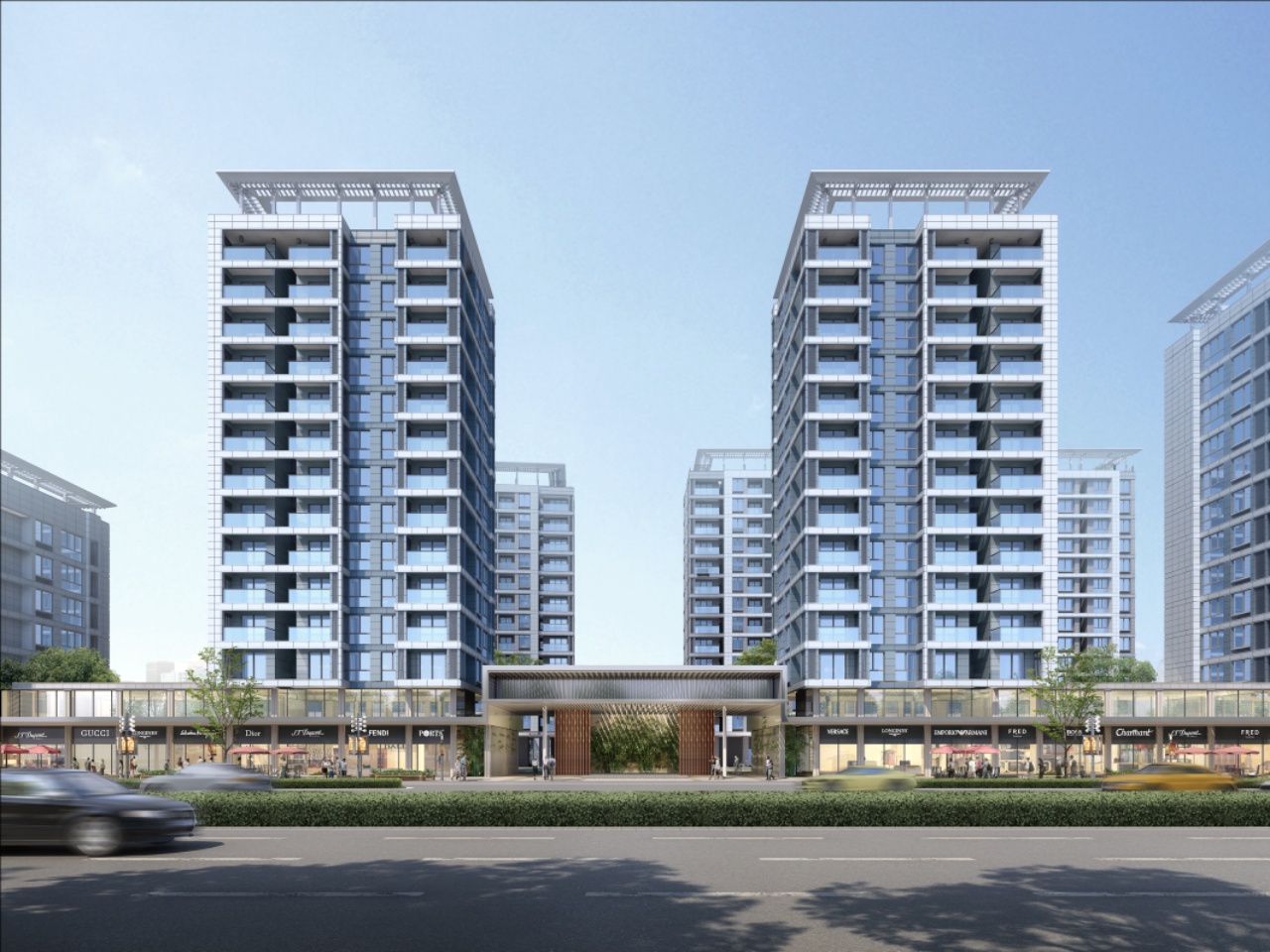 【杭铁·河翠云筑】客运中心旁临街铺